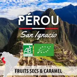 Pérou - San Ignacio bio - café moulu | Fruits secs & Caramel