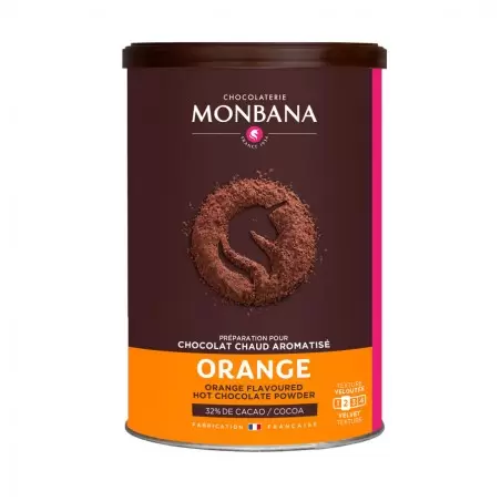 Chocolat en poudre aromatisé Orange - 250gr | photo 1