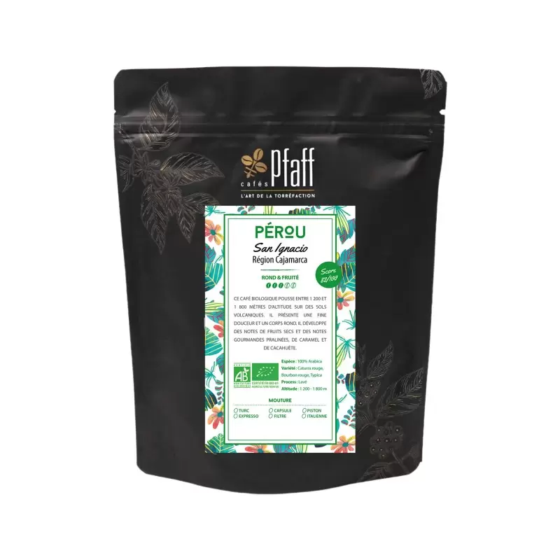Pérou - San Ignacio bio - café en grain | 250g